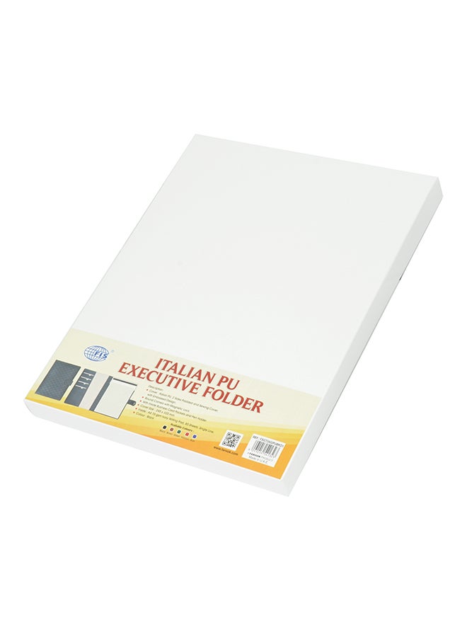 إف اي أس  حافظة ملفات إدارية مزودة بلوحة للكتابة أسود - Image 3