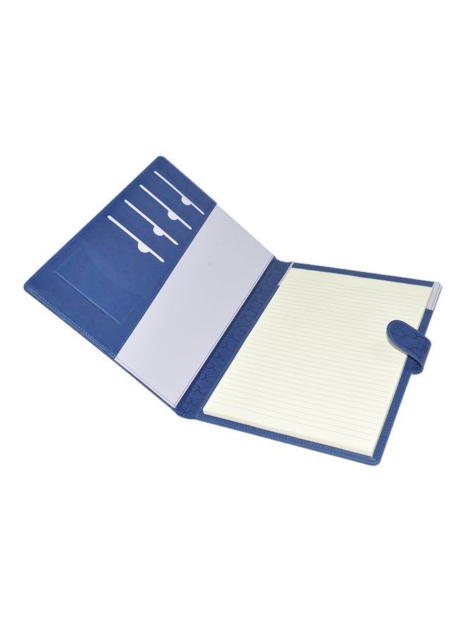 Executive Folder With Writing Pad Blue