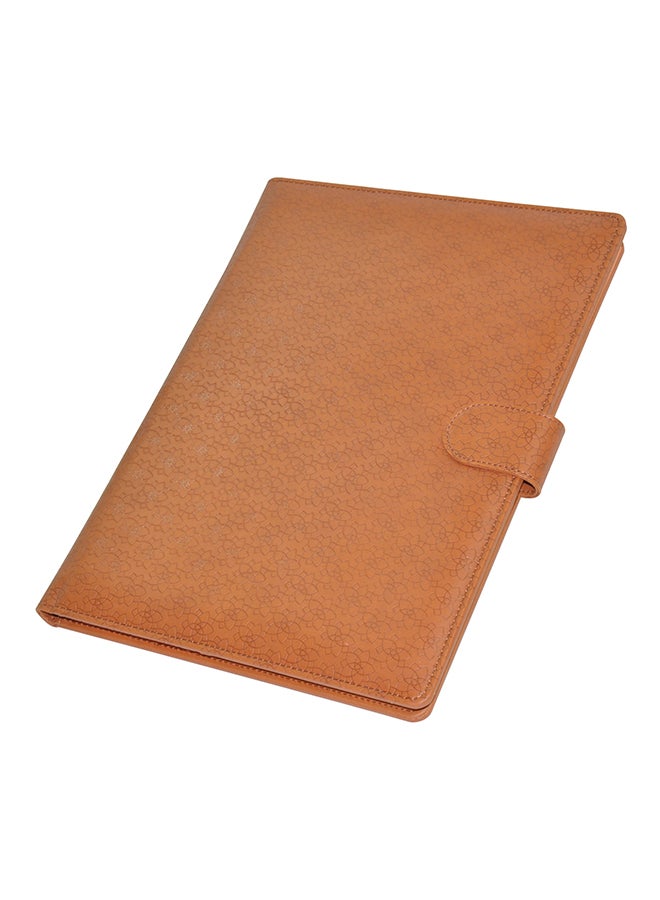 FIS Executive Folder With Writing Pad Brown - Image 1