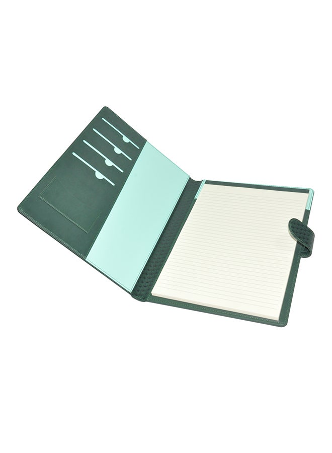 FIS Executive Folder With Writing Pad Green - Image 2
