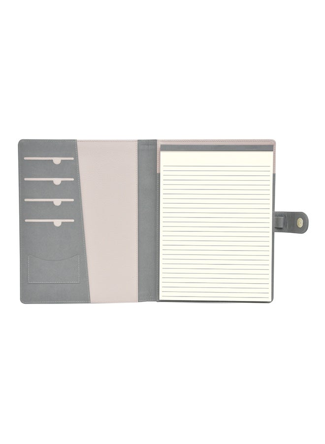 FIS Executive Folder With Writing Pad Grey - Image 2