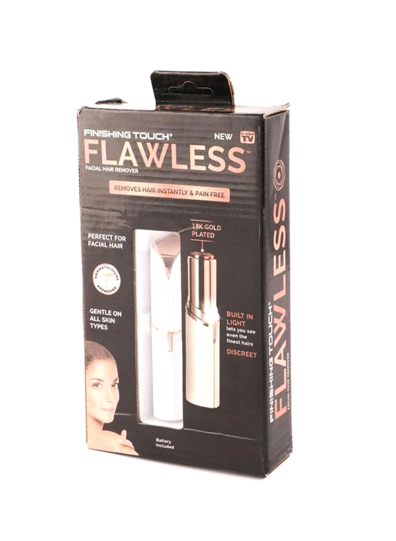 Flawless - Facial Hair Remover White/Gold - Image 1