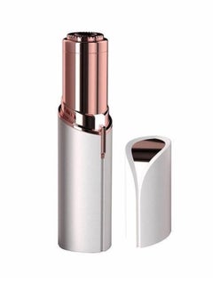 Generic Mini Electric Body Facial Hair Remover White/Gold  - Image 1