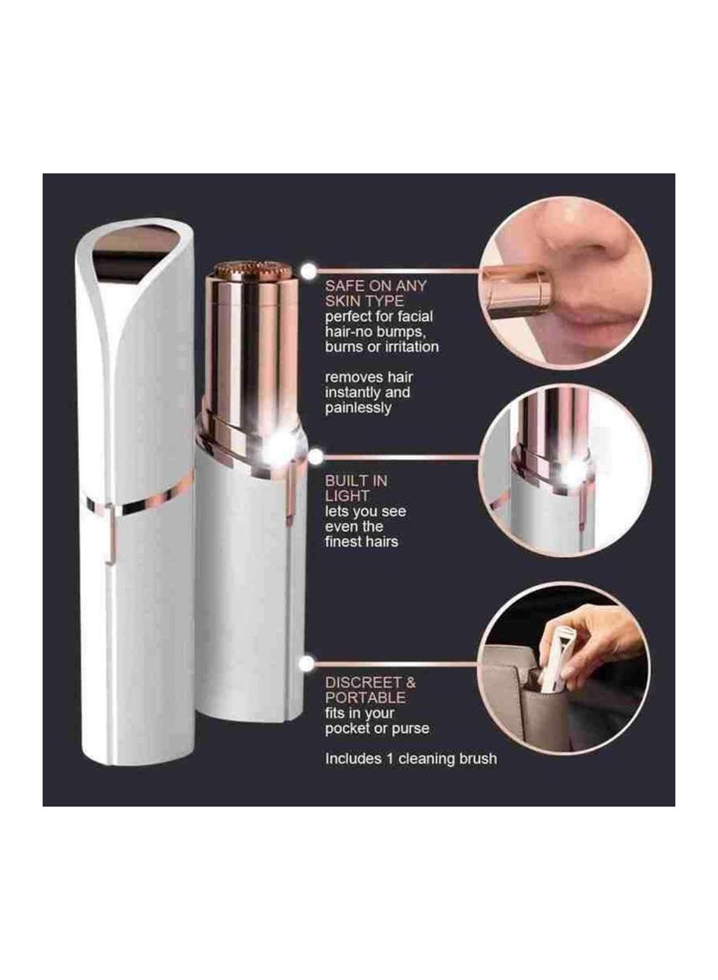 Flawless - Facial Hair Remover White/Gold - Image 1