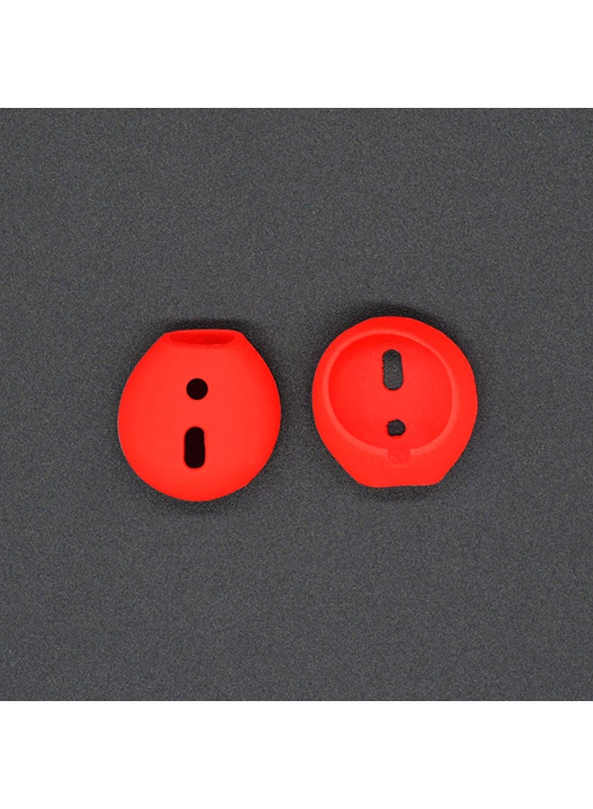 Generic - 2-Piece Ultra Thin Earphone Tips For Apple AirPods Red - Image 1