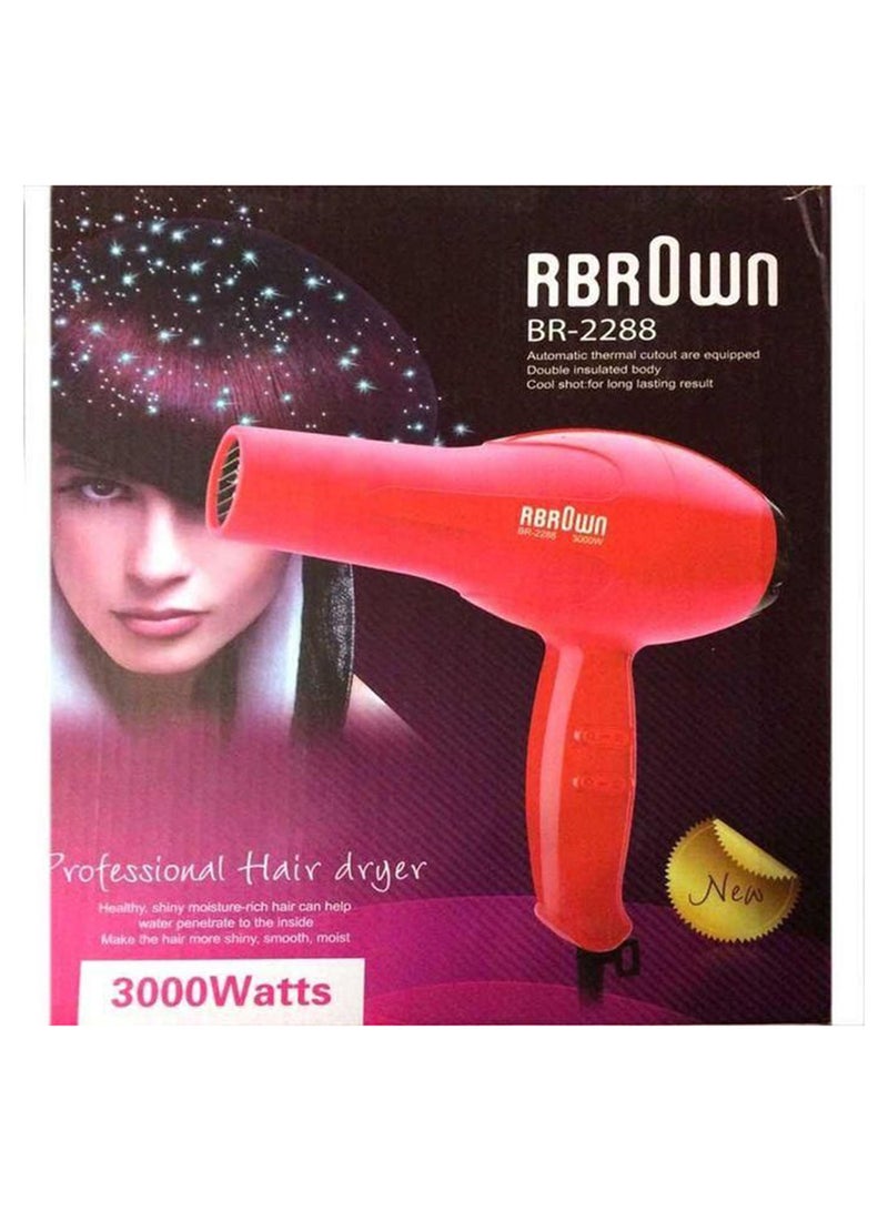 Hair Dryer Red - Image 2