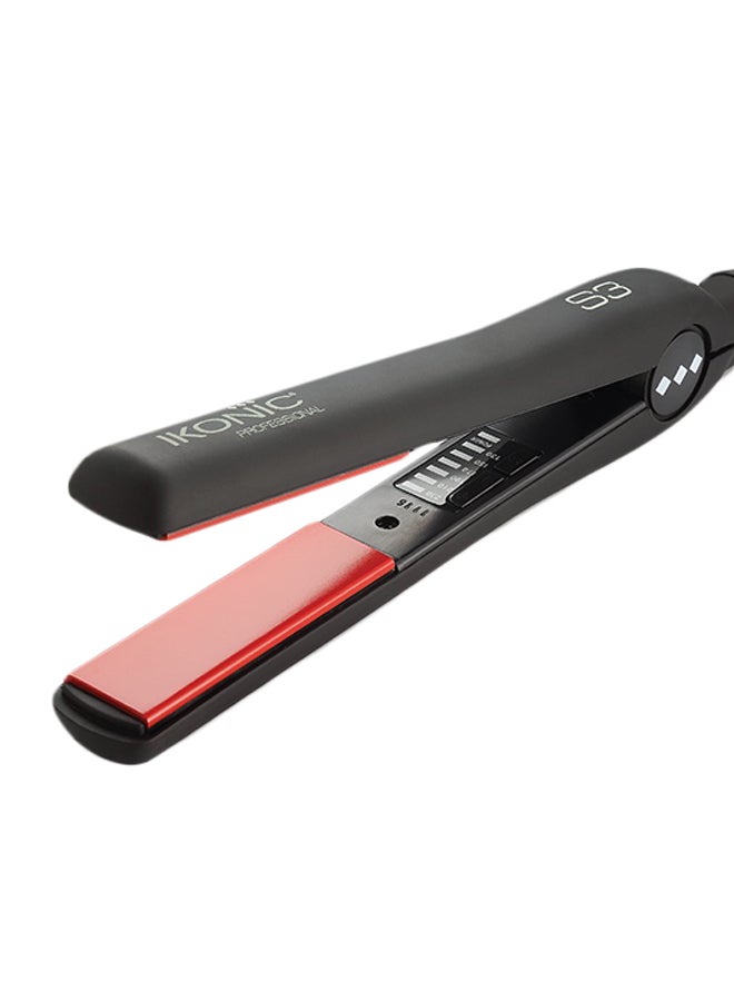 IKONIC - S3 Hair Straightener Red/Black - Image 1