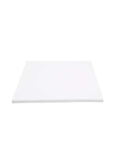 5-Piece Blank Artist Canvas Panel Wooden Board Frame 40X50cm White