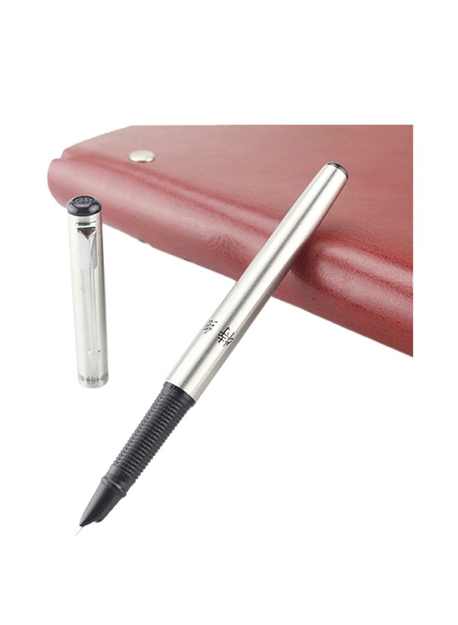 Generic Special Metal Students Writing Pen Silver 