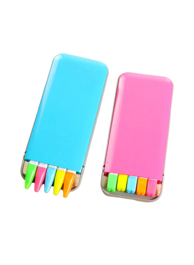 Generic 10-Piece Colorful Candy Highlighter Pen Multicolour 