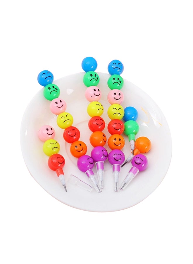 Generic 3-Piece Creative Children Cartoon Colorful Pen Set Multicolour 