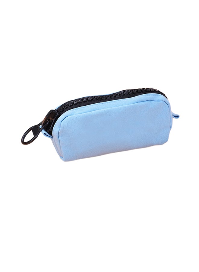 Generic - Large Capacity Zipper Pencil Case Blue - Image 1
