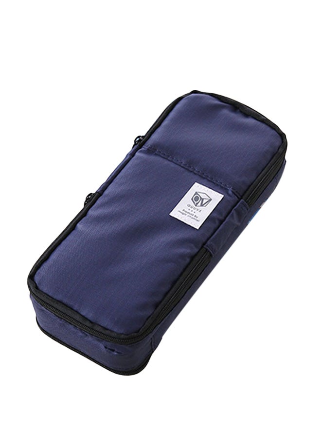 Multifunction Large Capacity Pencil Case Blue