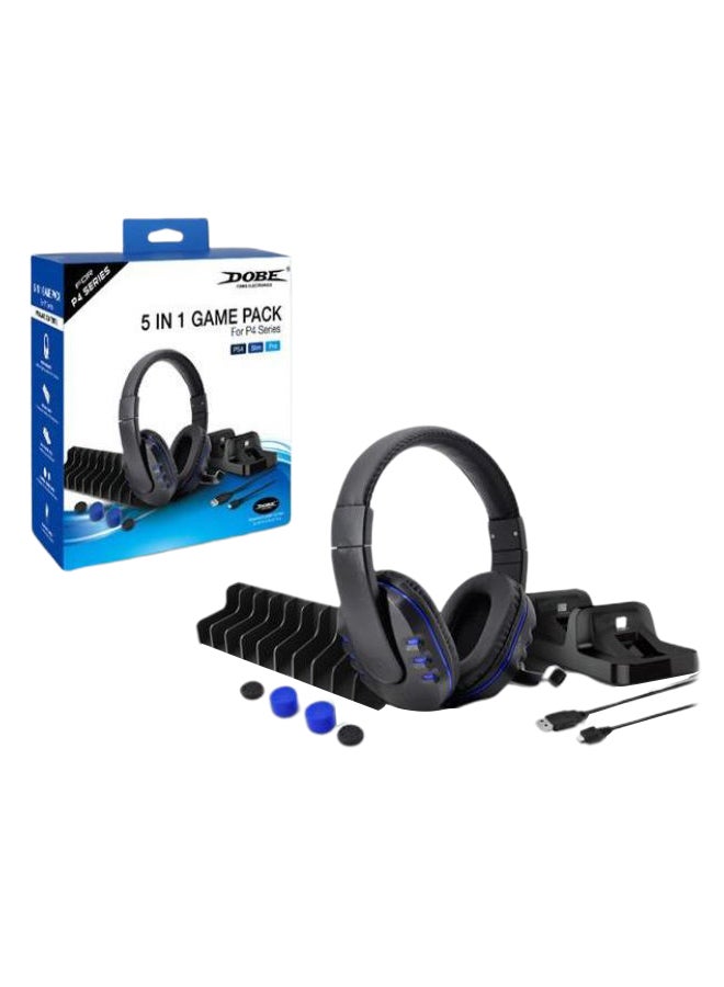 DOBE 5-In-1 Wired Game Pack For PlayStation 4 - Image 1