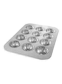 USA Pan Usa Pan 1280Fc Bakeware Mini Fluted Cupcake Pan, 12 Well, Nonstick And Quick Release Coating  - Image 1