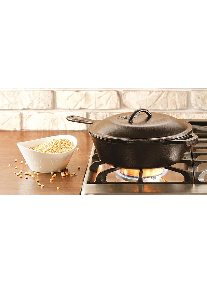 Lodge Covered Chicken Fryer Black 10.25inch - Image 3