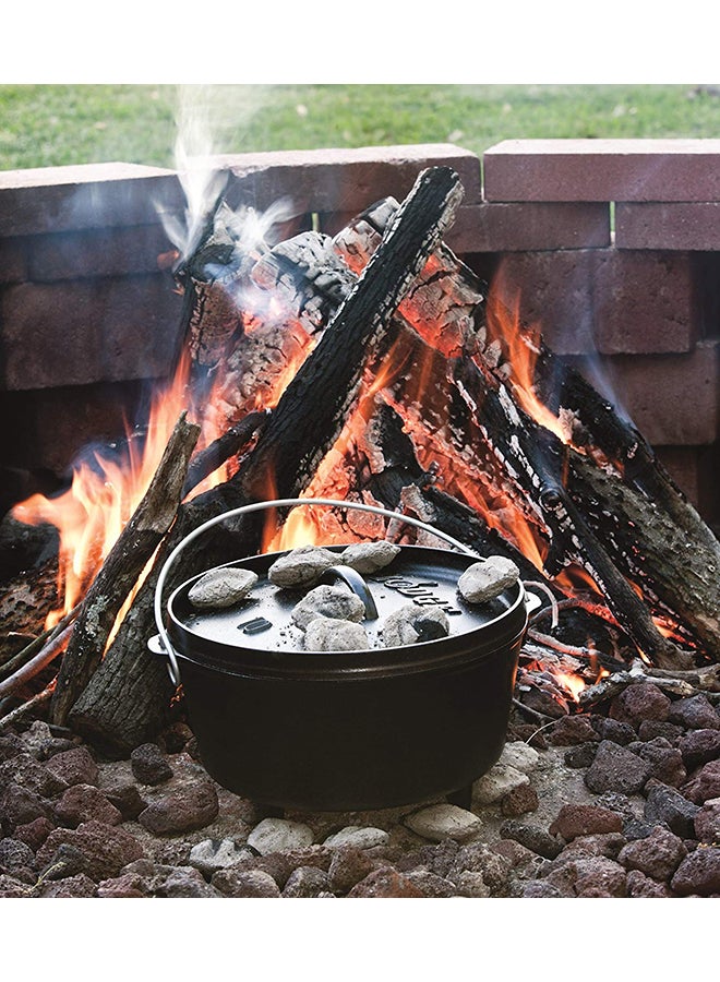 LODGE Deep Camp Dutch Oven Black 10inch  - Image 2