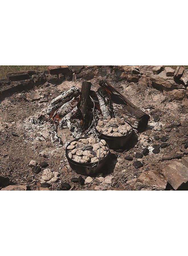 LODGE Deep Camp Dutch Oven Black 10inch  - Image 3