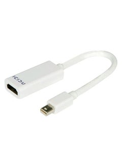 Mini Display Port To HDMI Adapter For Apple MacBook/MacBook Pro White