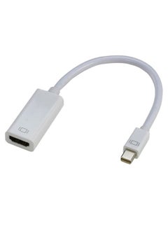 Mini Display Port To HDMI Adapter For Apple MacBook White