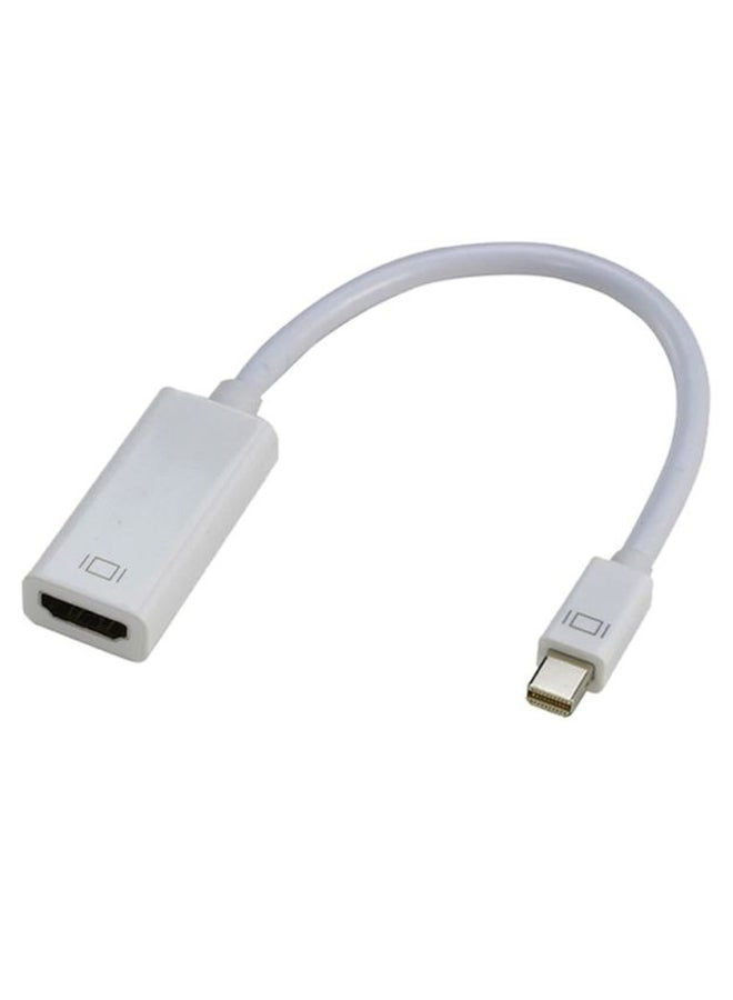 Generic - Mini Display Port To HDMI Adapter For Apple MacBook White - Image 1
