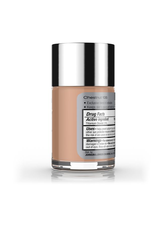 Neutrogena Healthy Skin Liquid Makeup Foundation SPF 20 135 Chestnut  - Image 2