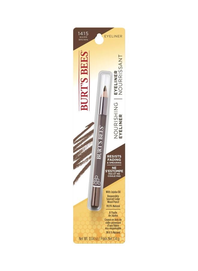 Burt's Bees Nourishing Eyeliner Pencil Warm Brown - Image 3