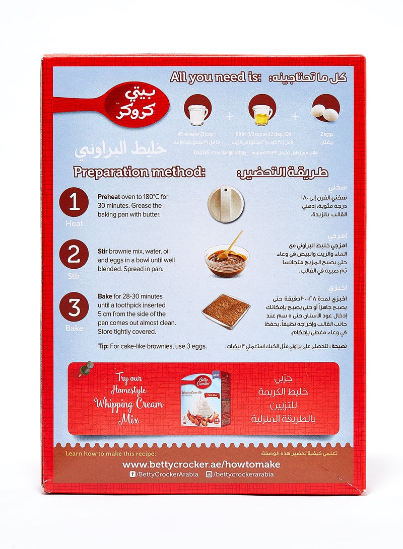 Betty Crocker - Dark Choco Fudge Brownie Mix 500.0grams - Image 1