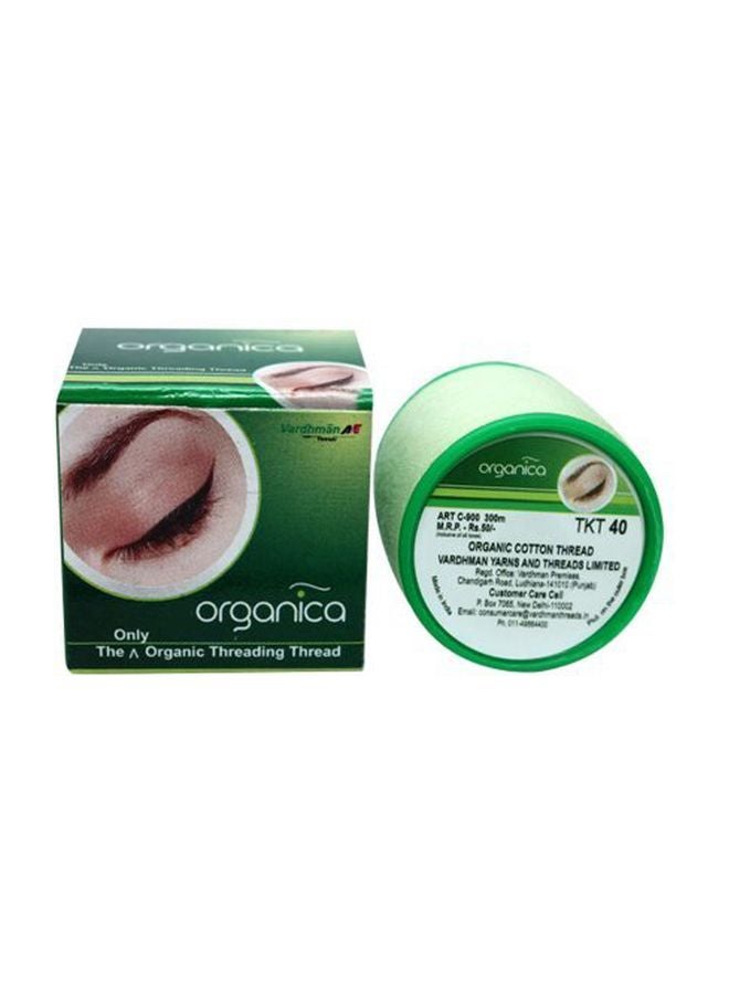 Organica Pack Of 8 Eyebrow Thread Box Green  - Image 1
