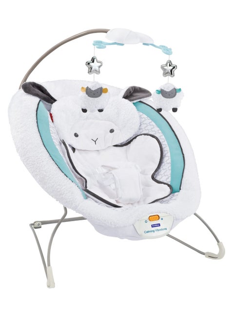 Multi-Functional Baby Balance Bouncing Cradle- White/Blue
