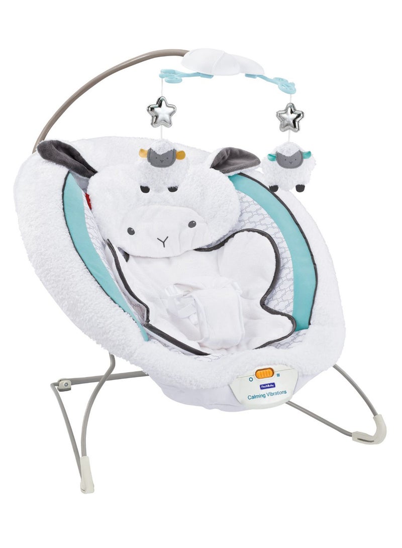 Fitch Baby - Multi-Functional Baby Balance Bouncing Cradle- White/Blue - Image 1