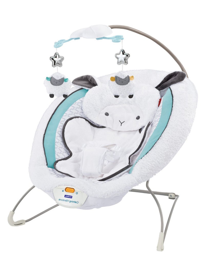 Fitch Baby - Multi-Functional Baby Balance Bouncing Cradle- White/Blue - Image 1