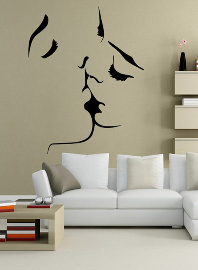 بيوينتي ملصق جداري للزينة بتصميم رسمة بسيطة أسود 55 x 57سم - Image 2