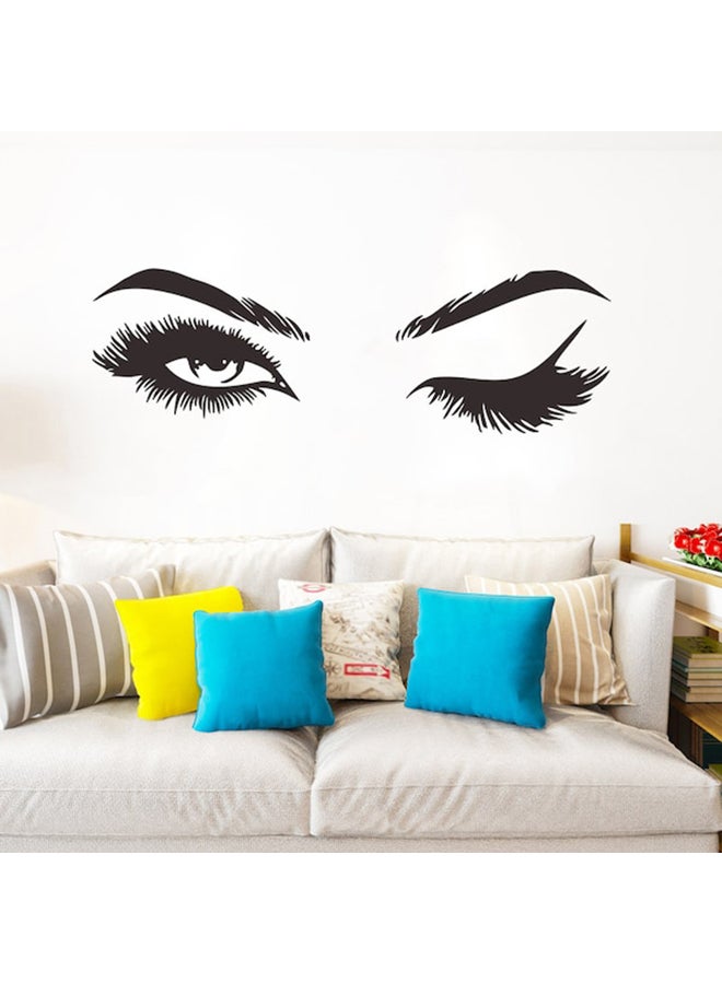Beauenty Eye Wall Decoration Sticker Black 19.1 x 57cm - Image 2