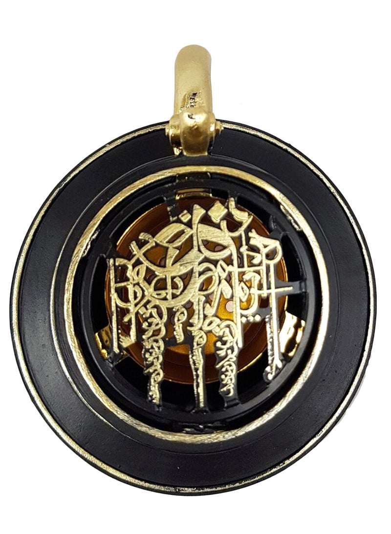Mug Shaped Incense Burner Black/Gold  - Image 2