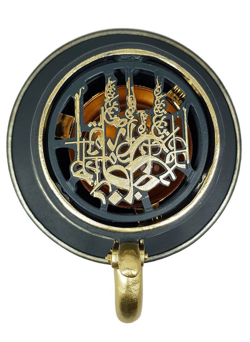 Mug Shaped Incense Burner Grey/Gold  - Image 3