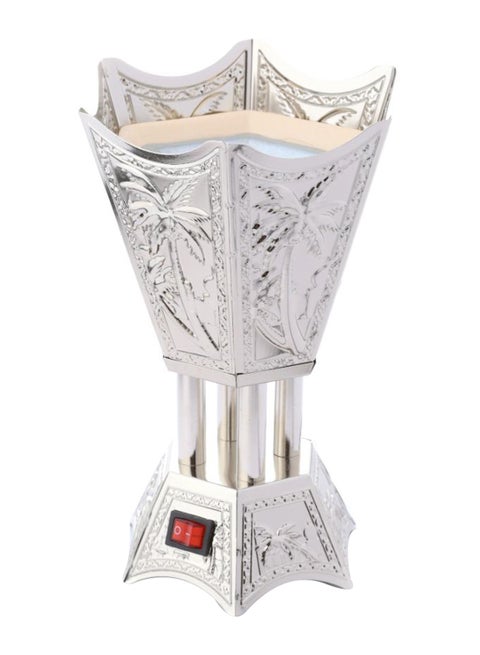 Vintage Style Electric Incense Burner Silver