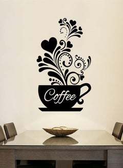 Coffee Cup Wall Sticker Black 50 x 30cm - v1578385920/N33476800A_3