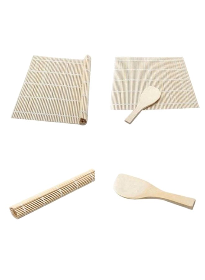DIY Mould Roller Mat With Sushi Spoon Beige  - Image 2