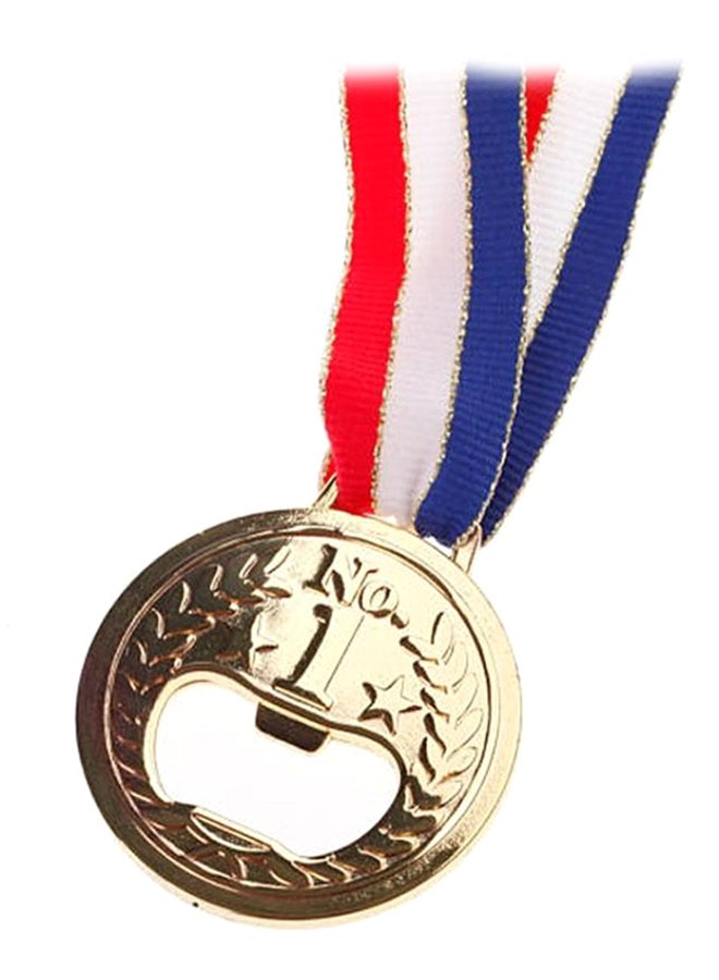 Madel Shape Bottle Opener Gold 4.7cm - Image 1