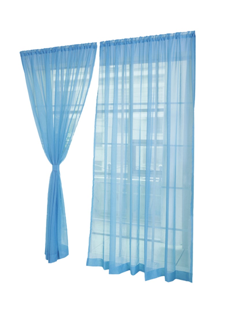 Living Room Window Curtain Blue 35x2x20cm - Image 1