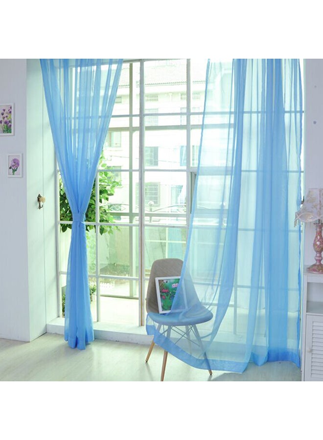 Living Room Window Curtain Blue 35x2x20cm - Image 3