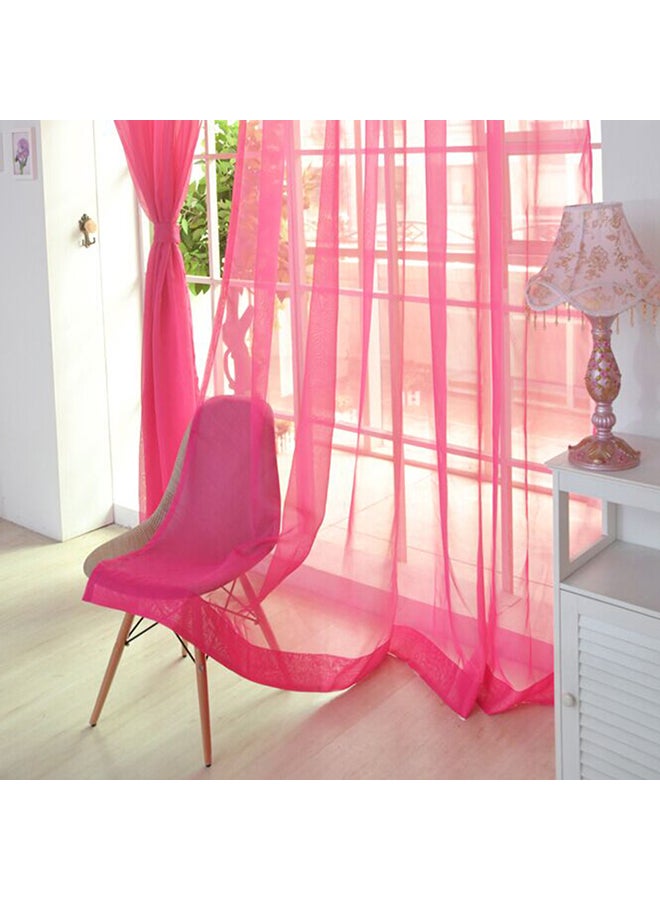 Living Room Window Curtain Pink 35x2x20cm - Image 4
