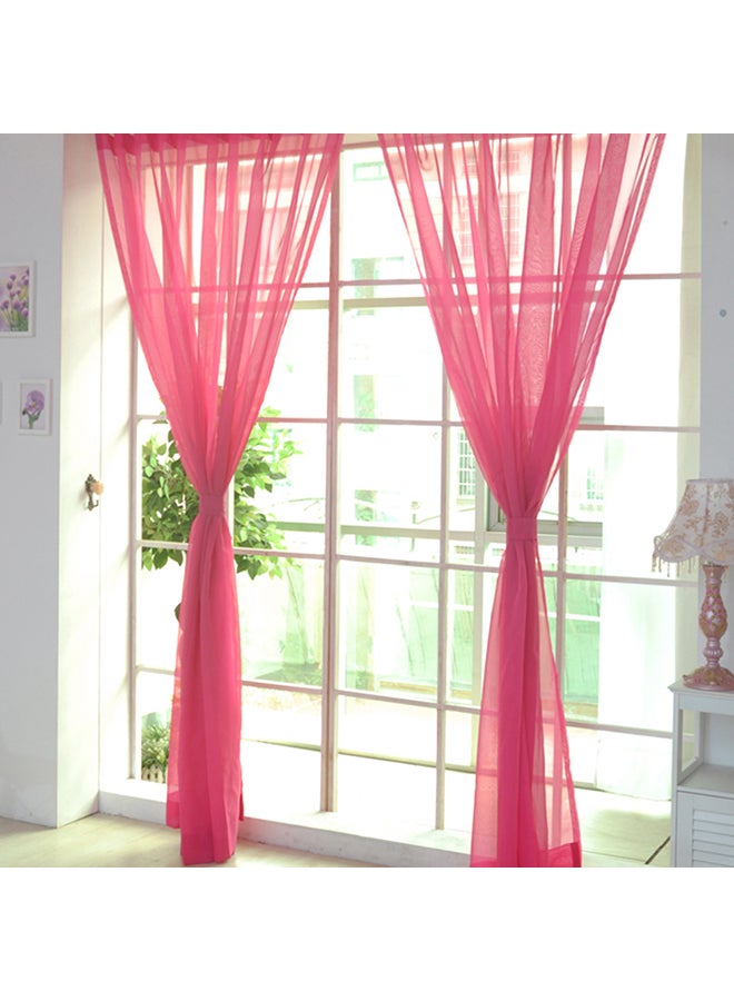Living Room Window Curtain Pink 35x2x20cm - Image 2