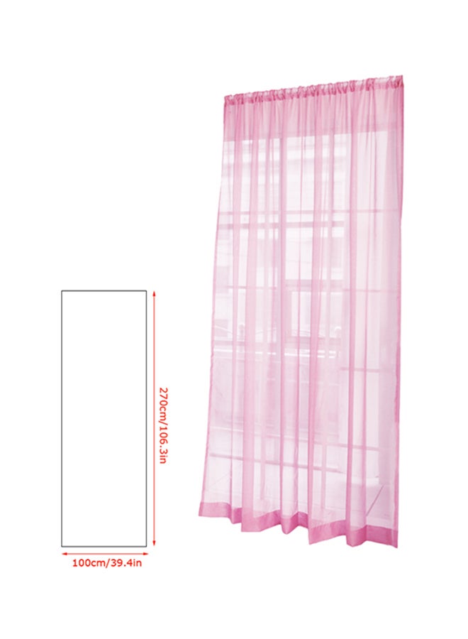 Living Room Window Curtain Pink 35x2x20cm - Image 2