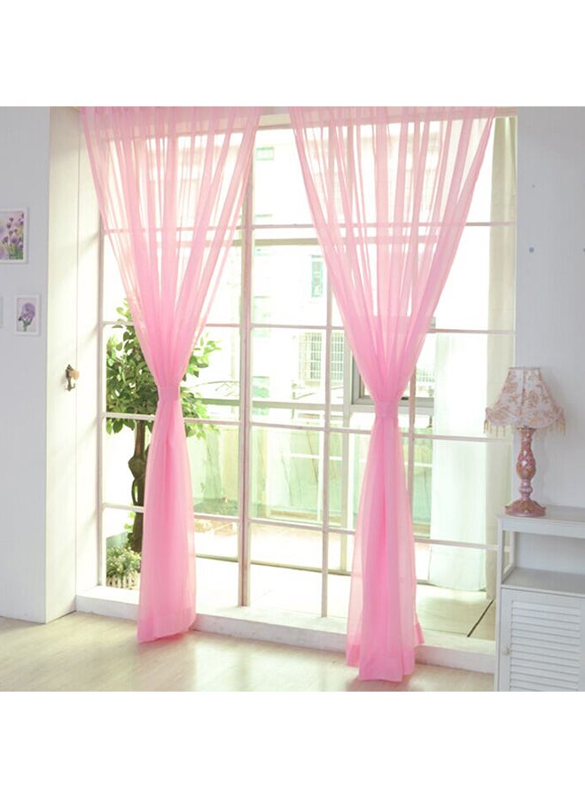 Living Room Window Curtain Pink 35x2x20cm - Image 5