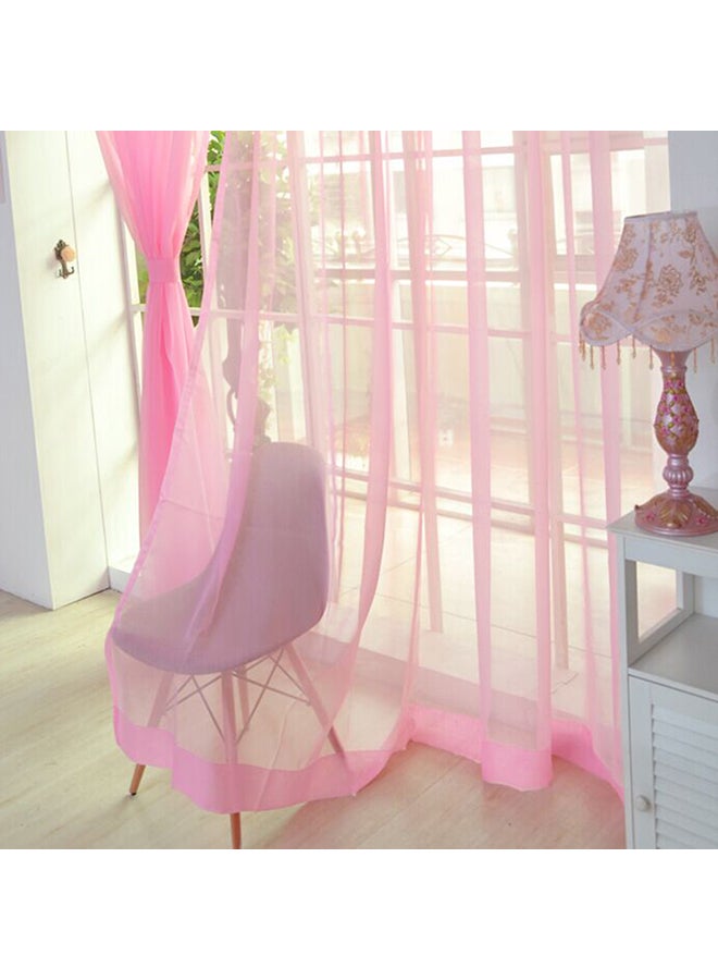 Living Room Window Curtain Pink 35x2x20cm - Image 3
