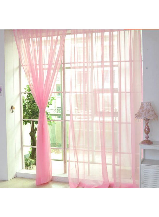 Living Room Window Curtain Pink 35x2x20cm - Image 4