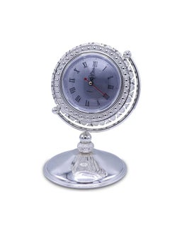 Decorative Circular Clock Silver 15x25cm - v1578387264/N33484997A_2