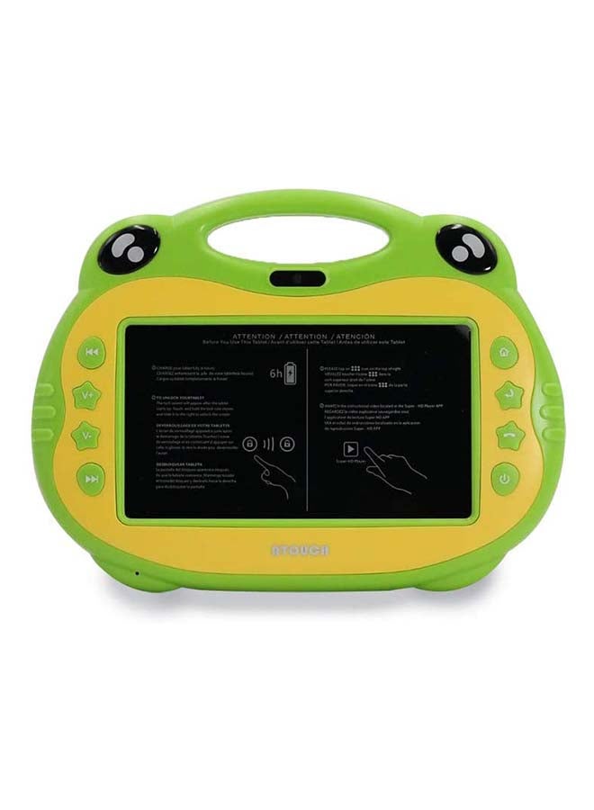 ATOUCH P06 Karaoke Video Learning Tablet With 2 Mic, 7-Inch, 16GB, 4G LTE, Wi-Fi, Green  - Image 2
